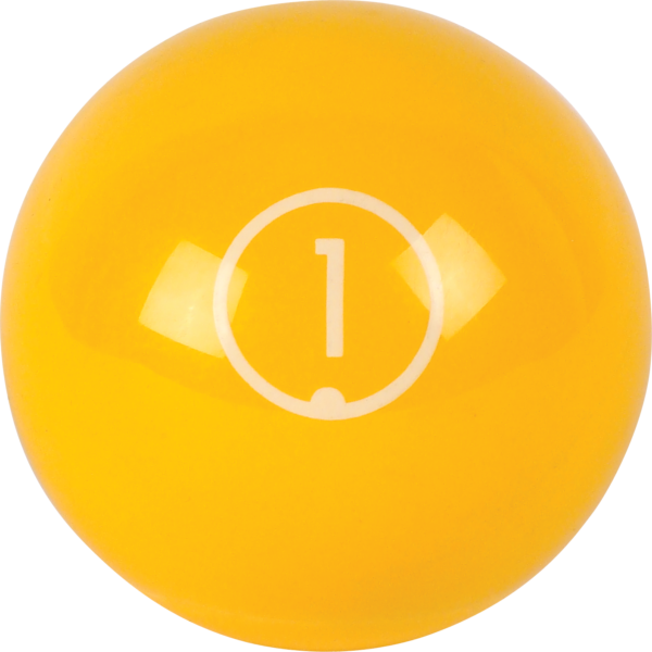 Aramith Continental Replacement Ball – #1 | Golden Break Billiards